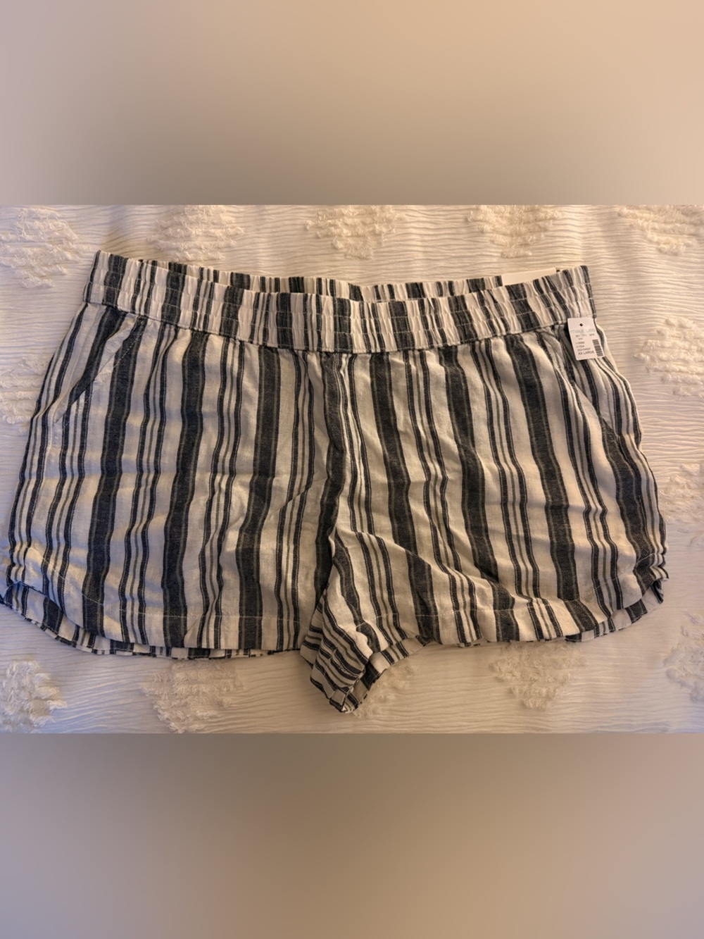 Maurice’s Striped Elastic-Waist Women’s Shorts NWT